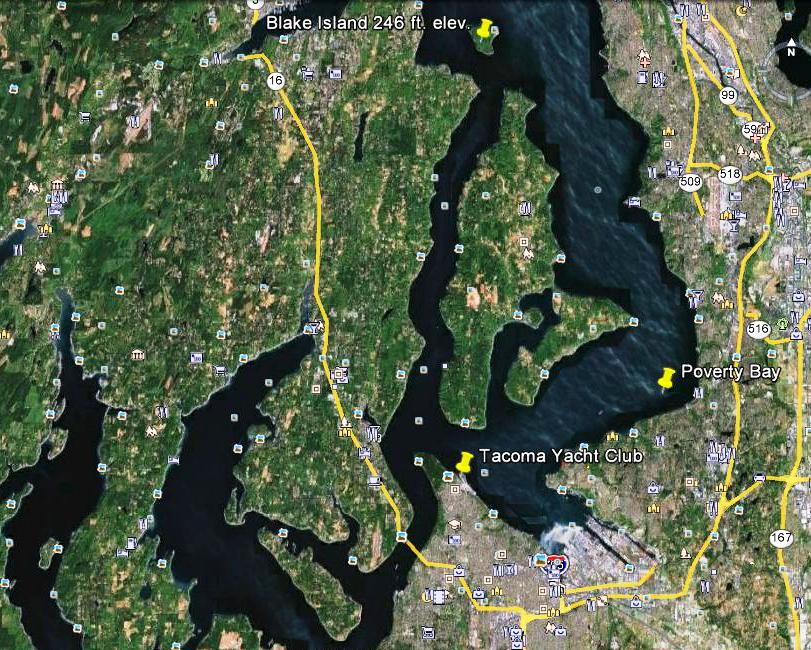 Poverty Bay Poverty Bay Satelite Image