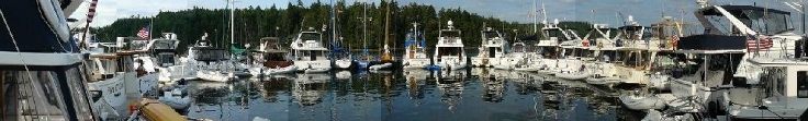 Tacoma Yacht Club Wagon wheel formation